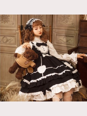 Little Pudding Sweet Lolita Style Dress JSK (KJ51)
